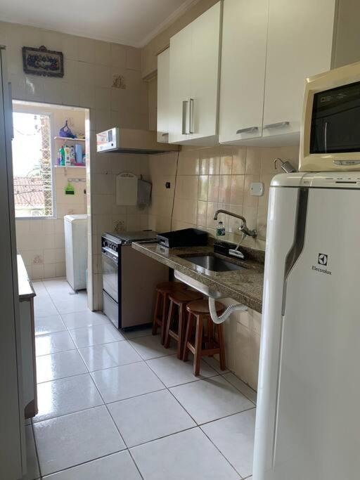 Apartamento No Guaruja Para 8 Pessoas Exterior foto